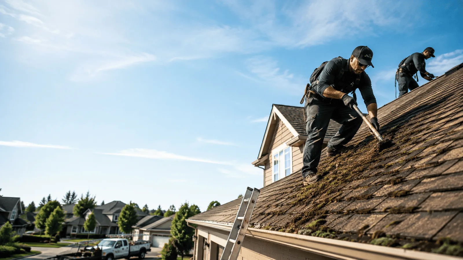 Roof Moss Removal in Liberty, NC near me